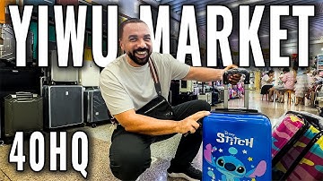 A Real Sourcing Day in Yiwu Wholesale Market With Agent Yiwu