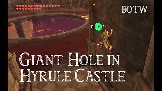 Returning To Hyrule Castle After Leaving Ganon Fighting Arena In Zelda Botw