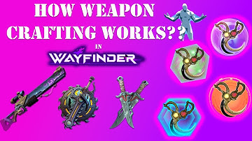 How Weapon Crafting Works a Beginner