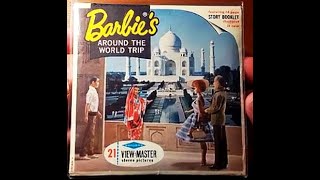 Barbie - Around The World Trip - B500-E Stereo 3D View-Master Viewmaster View Master - MATTEL Toy