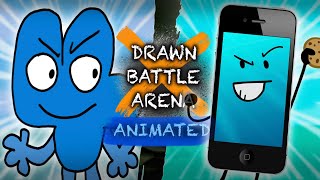 Four VS MePhone4 (BFDI VS Inanimate Insanity) - Drawn Battle Arena: Animated Episode 4