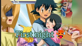 First night Ash and Serena, amourshipping story #youtubevideo