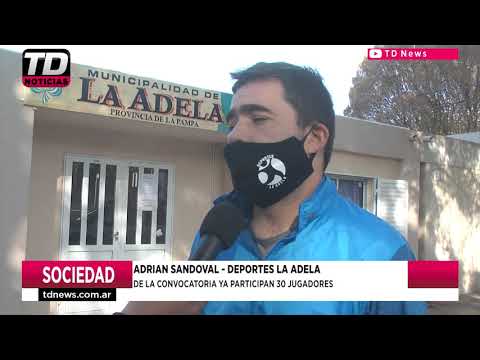 ADRIAN SANDOVAL   DEPORTES LA ADELA   LA ADELA TENDRA SU EQUIPO EN LA LIGA COMERCIAL 25 03 21
