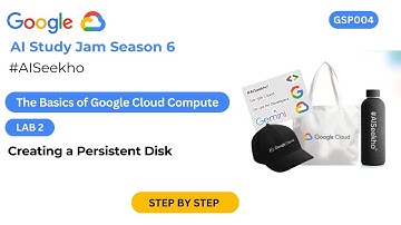 Creating a Persistent Disk | Lab 2 | The Basics of Google Cloud Compute | GSP001 | #balochcodes #ai