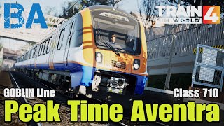 Peak Time Aventra - London Overground GOBLIN Line - Class 710 - Train Sim World 4