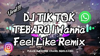 DJ TikTok Terbaru I Wanna Feel Like Remix Slow