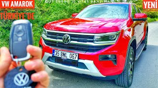 2023 YENİ VOLKSWAGEN AMAROK TÜRKİYE’DE | 10 VİTES 2.0 TDI ÇİFT TURBO 205PS | LANSMAN FİYATLARI