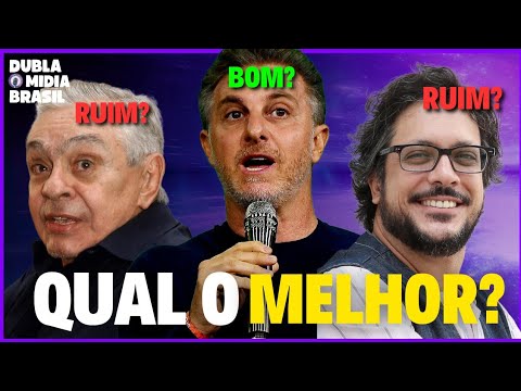 RANQUEANDO FAMOSOS NA DUBLAGEM