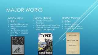 APUSH American Author Video - Herman Melville (PERIOD 3) [Brody Smith]