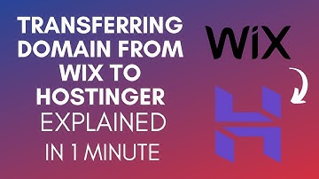 How To Transfer Domain From Wix To Hostinger (2025)