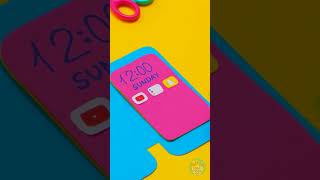 Yay! 📱 Paper Phone DIY 🤩 Easy Craft Kids Will Love! 😍✨ #DIYForKids