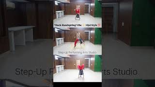 “Back Handspring Vibe ⚡Ojal Style 💯Step-Up Performing Arts Studio” #ytshorts