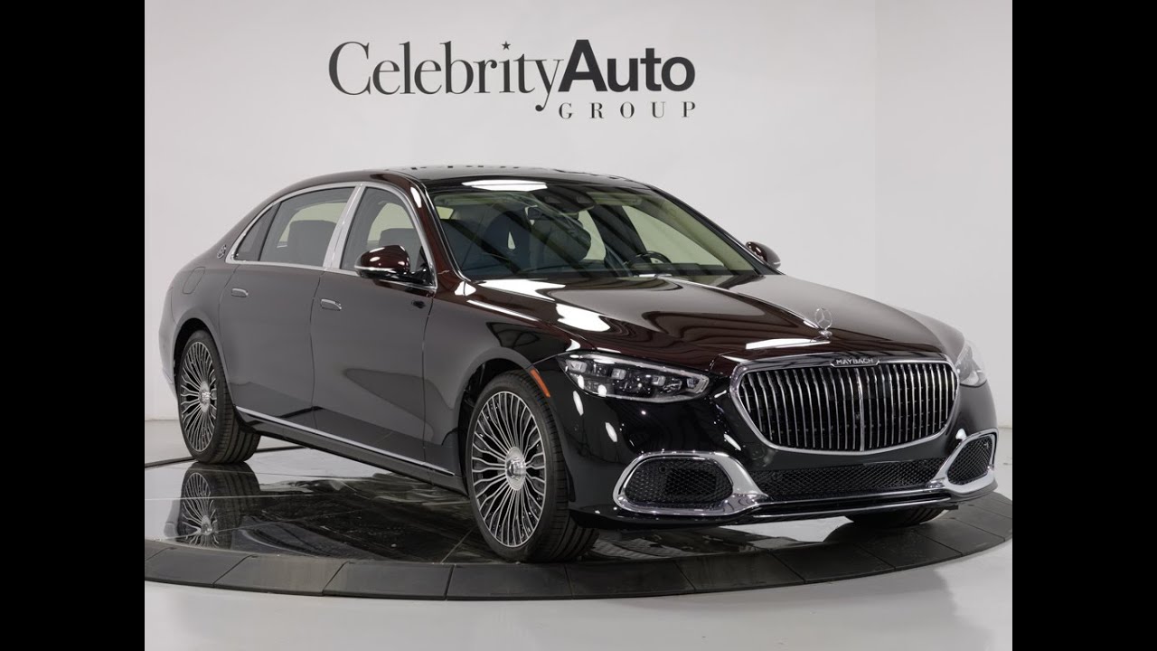 S580 Rear 2022 MERCEDES BENZ MAYBACH S580 4MATIC TWO-TONE FINISH EXECUTIVE REAR ...