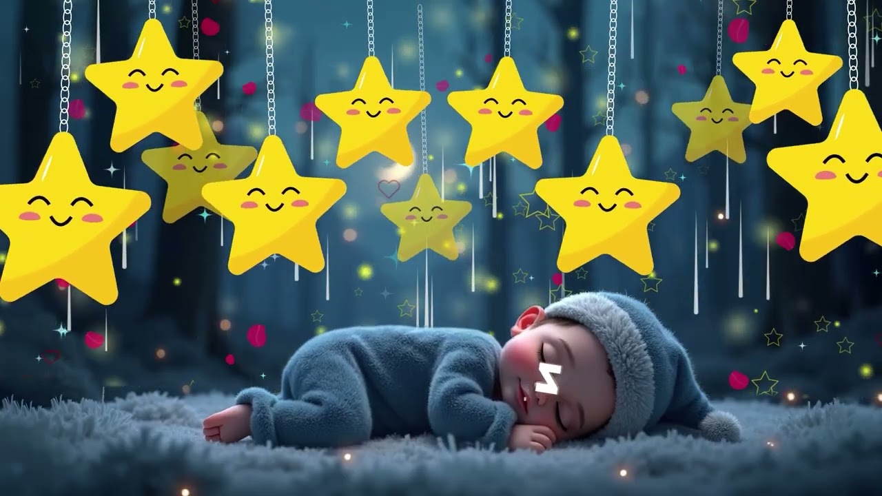 Mozart Brahms Lullaby 💤 Soothing Baby Music🎵 Sleep Instantly in 3 Minutes 🌙 Overcome Insomnia