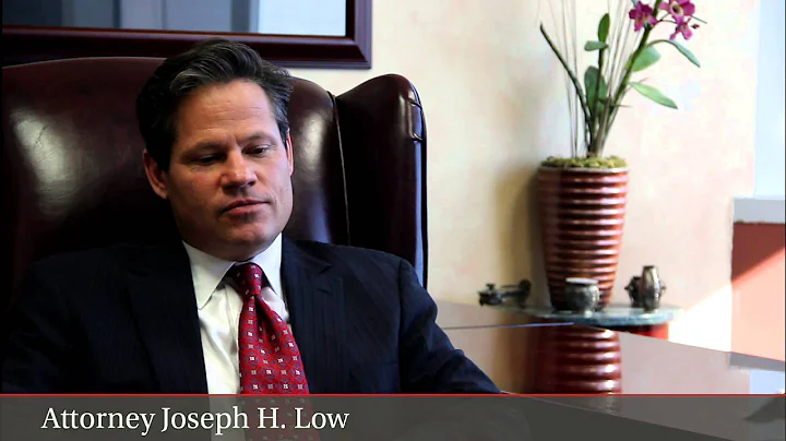 Why Did Joseph H. Low Become a Lawyer?