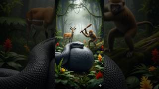 Celebrity Monkey vs. Giant Python in a Thrilling Antelope Rescue Wealth