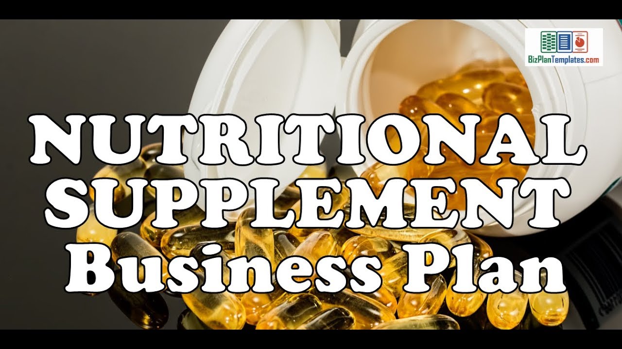 business plan for nutritional supplements