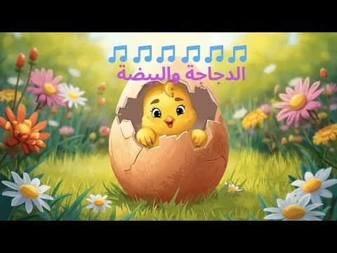 أغنية الدجاجة والبيضة للأطفال أغنية تعليمية مرحة