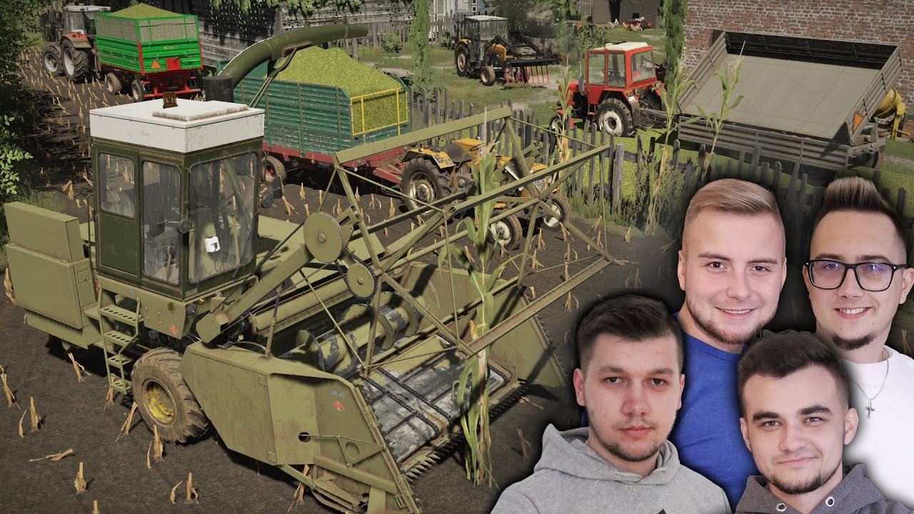 Oporowa Kiszonka Na Polskiej Wsi S siedzka Pomoc URSUS POWER od