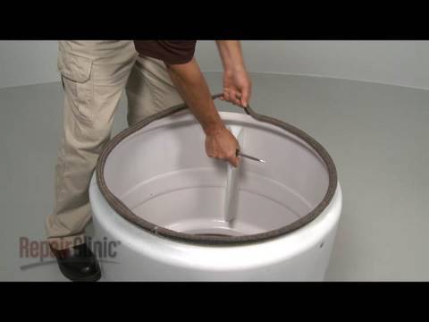 View Video: Whirlpool/Kenmore Dryer Drum Seal Replacement, Repair #280114