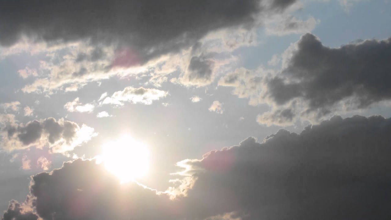 無料 動画素材 6月の空 太陽と雲 Youtube