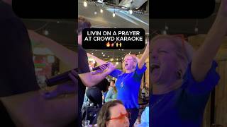 Take my hand and we’ll make it I swear!!Ooooooohhhh 🤝🙌🎸 #SingAlong #CrowdKaraoke #YouHadToBeThere