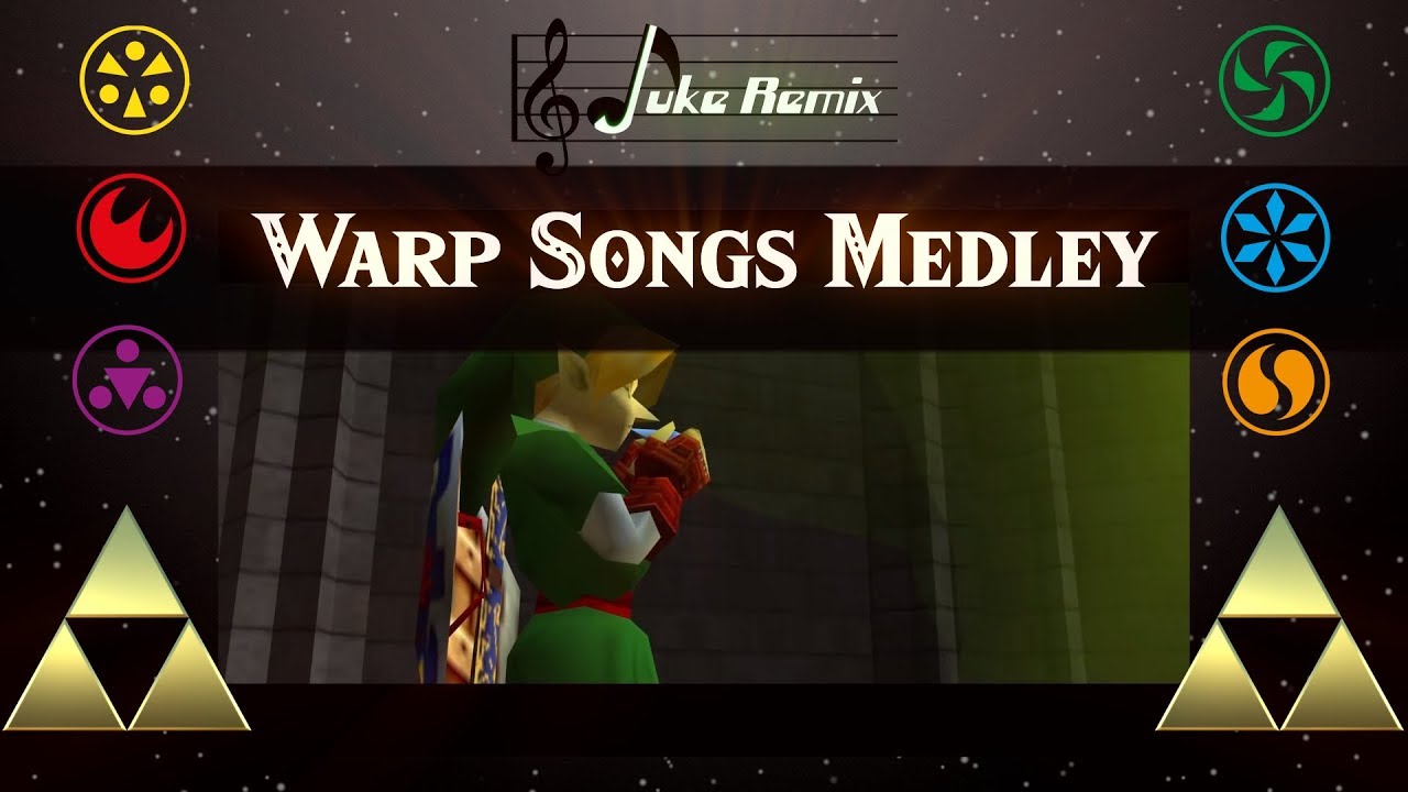Zelda Ocarina of Time Warp Songs Medley [Remake] YouTube