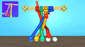 Tangle Master 3D - All Levels Gameplay Android,ios (Levels 23-40)