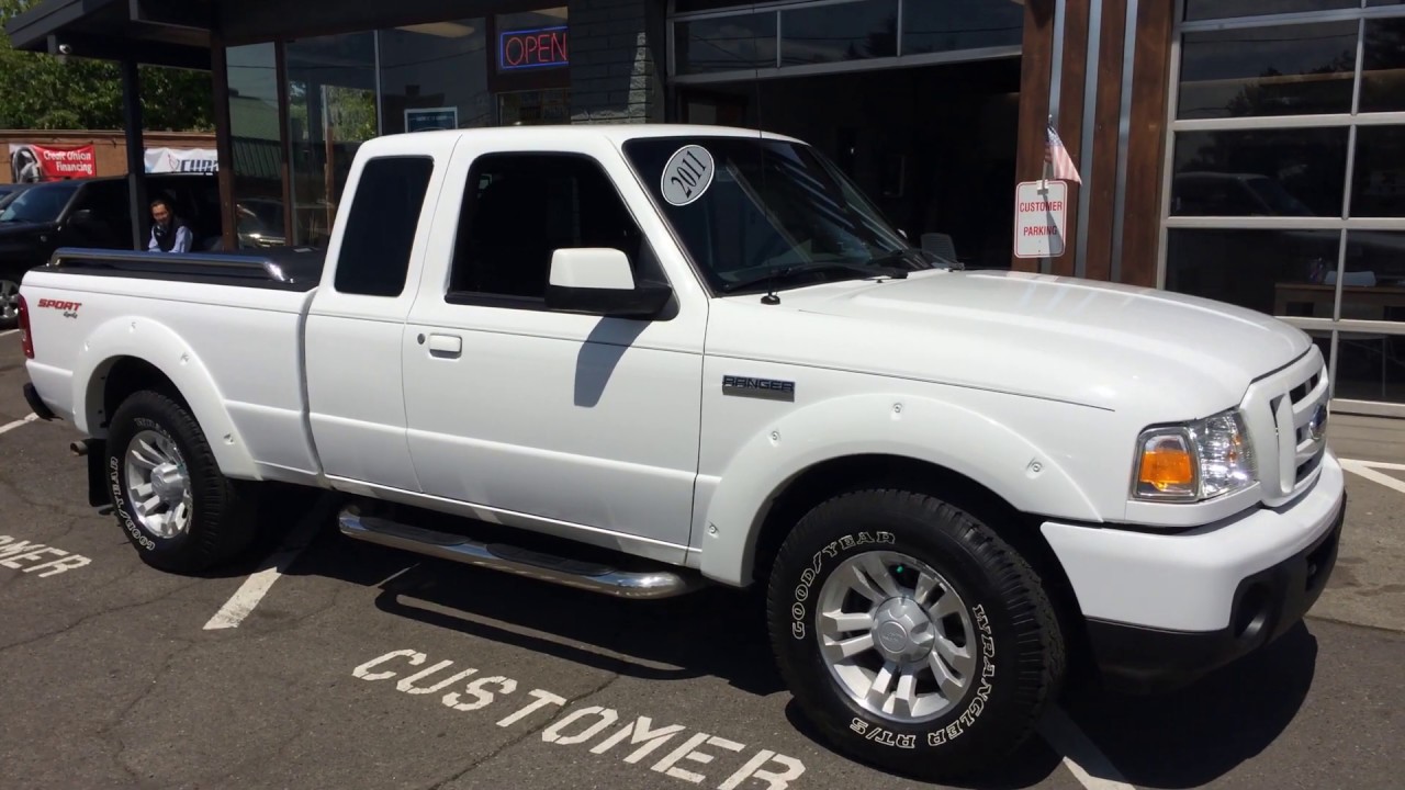 2011 Ranger 4x4 2011 FORD RANGER SPORT 4.0 LITER 4x4 SUPER CLEAN 503-850-2185 CALL OR ...