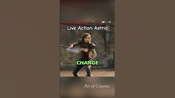 HTTYD live action is changing Astrid Story #howtotrainyourdragon #httyd #dreamworks #animation
