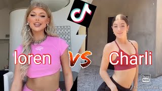 Charli Damelio Vs Loren Gray Tiktok Dances Compilation