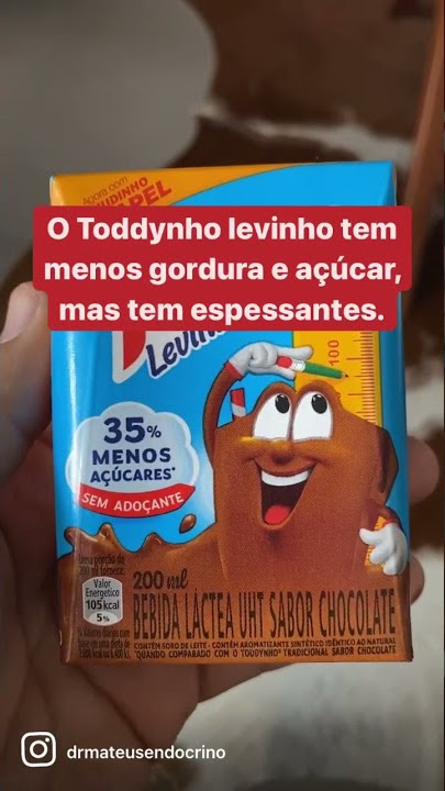 Toddynho Bebida Lactéa sabor Chocolate - Chocolate Milk — Hi