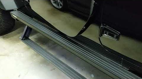 Aries ActionTrac Powered Running Boards for Jeep Wrangler JK