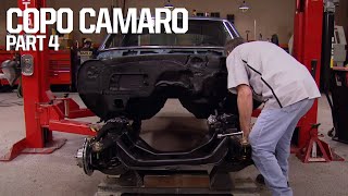 Marrying The Reworked Subframe & Modified Rear End On The '69 COPO Chevy Camaro  MuscleCar S8, E8