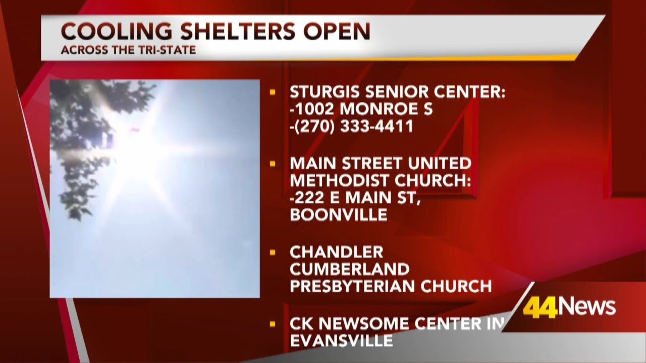 Cooling centers open in the Tri-State as heat persists - YouTube