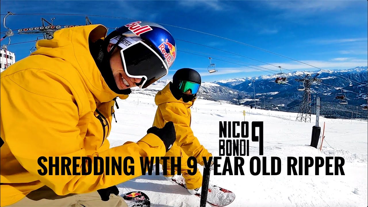 Marcus Kleveland - Shredding with 9 y/o ripper - YouTube