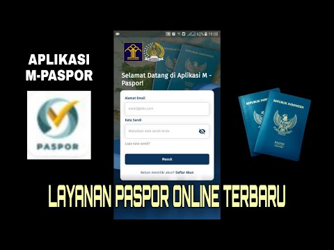 Layanan Paspor Online Terbaru | Cara Membuat Akun Paspor Online di Aplikasi M-Paspor via HP Android
