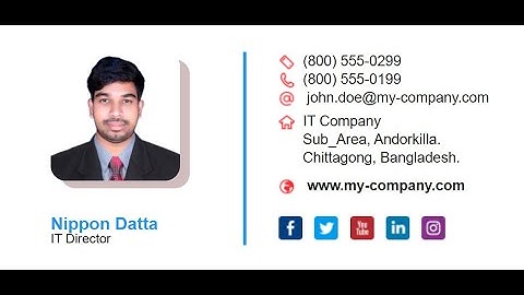 How to add HTML Signature to your Gmail Account-2021