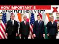 India Japan Talks: Jaishankar Hosts Japan FM Ahead Of Crucial Quad Summit In Delhi