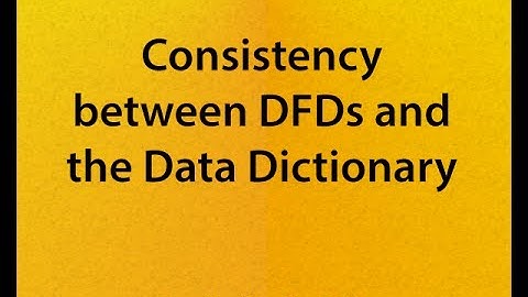 1-04 Supermarket DFD and DD consistency