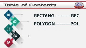 AutoCAD Rectangle || AutoCAD Polygon  ||  Bangla Tutorial liaison No-5