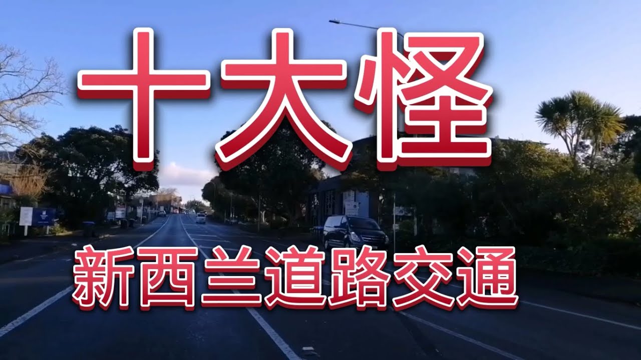 冷知识，新西兰道路交通规则十大怪，却很实用