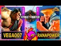 SF6 Vega007 (E.HONDA) VS Ranapower (GUILE)🥊Street Fighter 6🥊スト6🥊4K 60ᶠᵖˢ