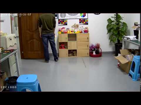Object Detection (left behind or loss) - IP Camera Smart Analysis