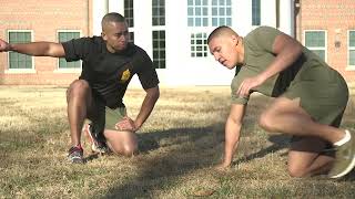 Physical Fitness Test  How to Execute a Proper Push up Marine Corp