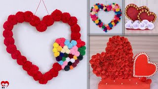 WOW !!! DIY Heart Wall Hanging/Showpiece Making At Home || DIY Room Decor