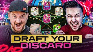 ER wusste NICHT datt die DIFFERENZ DISCARDED wird 😂💀 Draft Your Discard 🔥 vs GAMERBROTHER FIFA 21