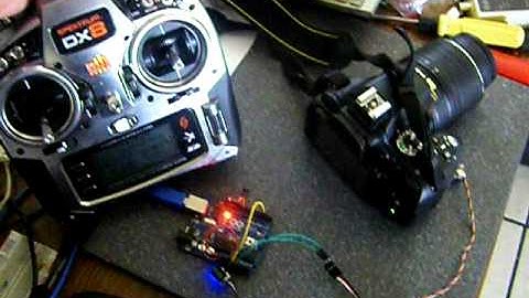 Remote IR Camera shutter system for most cameras (using arduino)