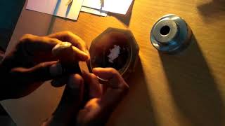 FTIR sample preparation by Rohit Shankar Mane