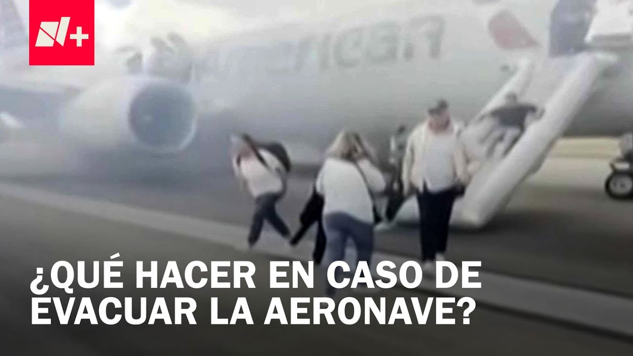 Avión de American Airlines se incendió y evacuaron los pasajeros en ...